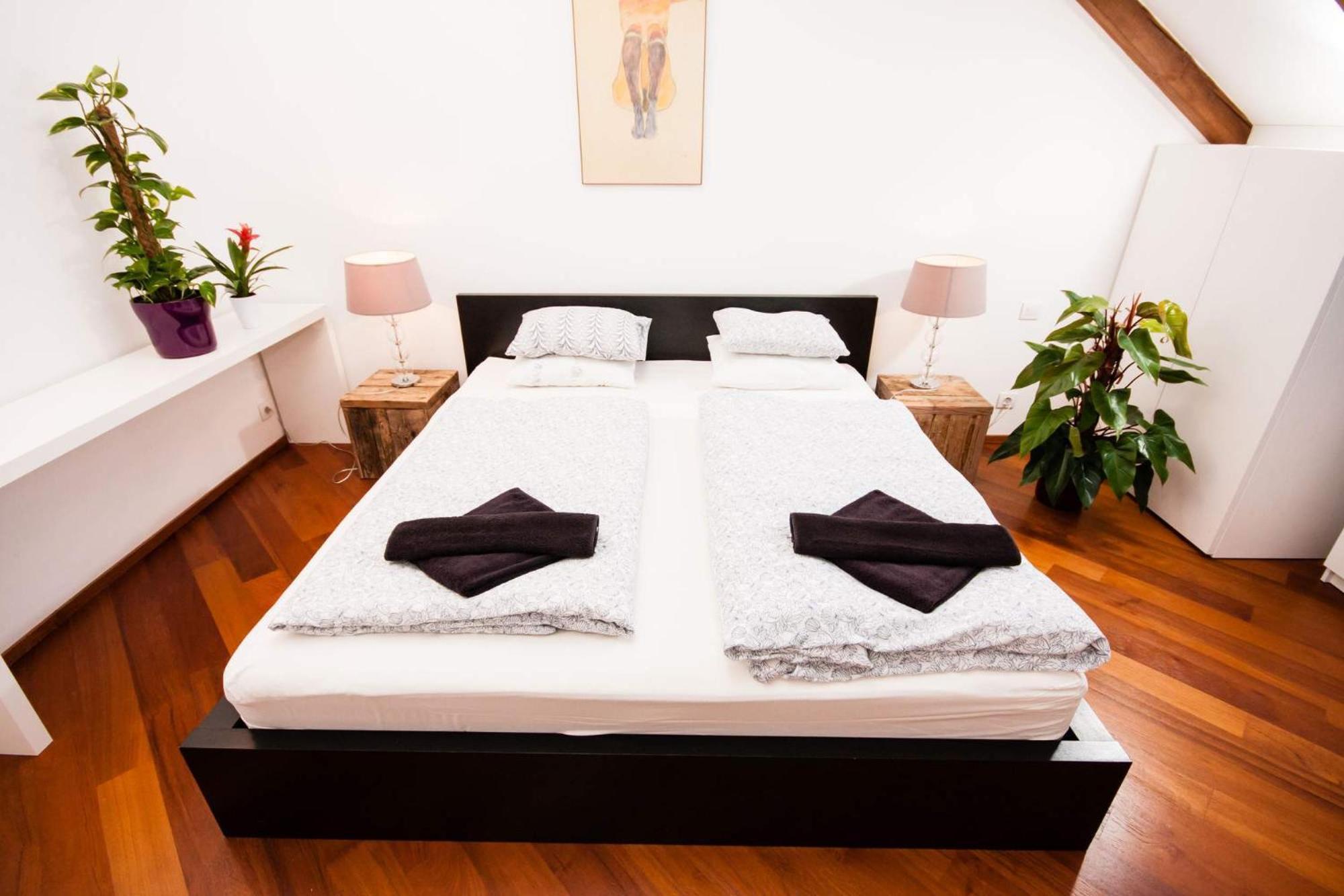 Luxury Loft Apartamento Praga Quarto foto