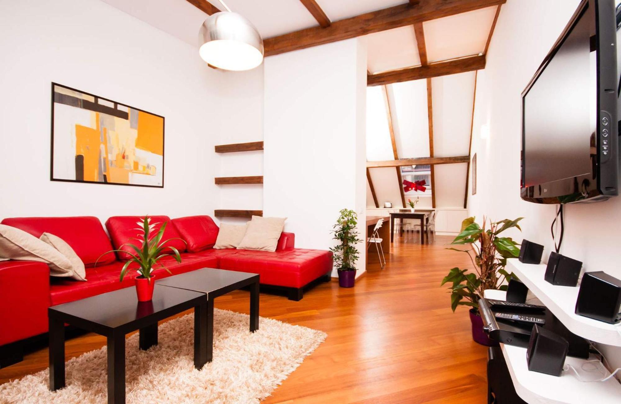 Luxury Loft Apartamento Praga Quarto foto