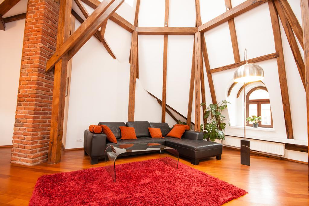 Luxury Loft Apartamento Praga Quarto foto