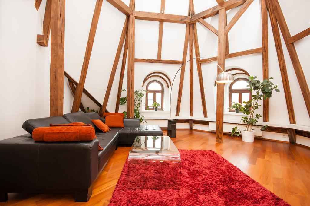 Luxury Loft Apartamento Praga Quarto foto