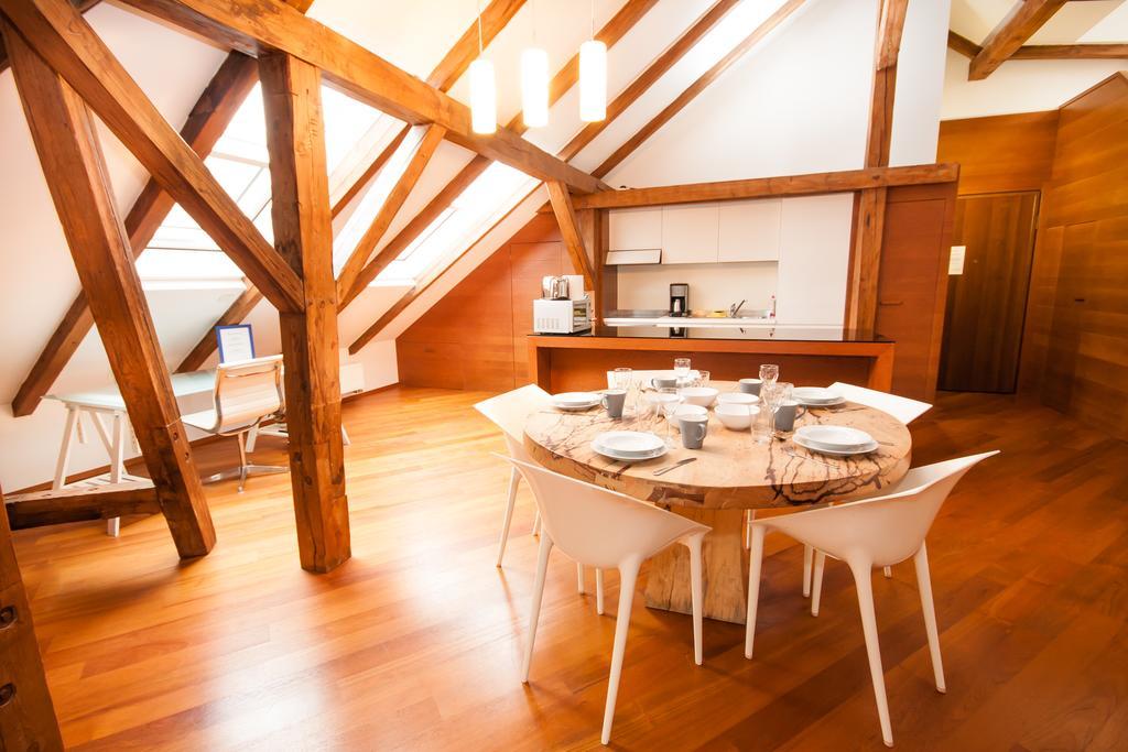 Luxury Loft Apartamento Praga Quarto foto