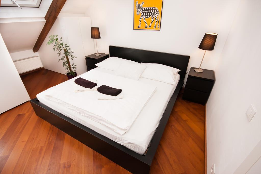 Luxury Loft Apartamento Praga Quarto foto