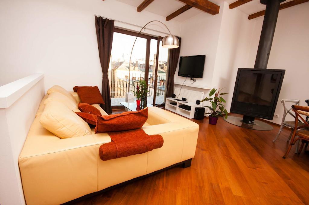 Luxury Loft Apartamento Praga Quarto foto